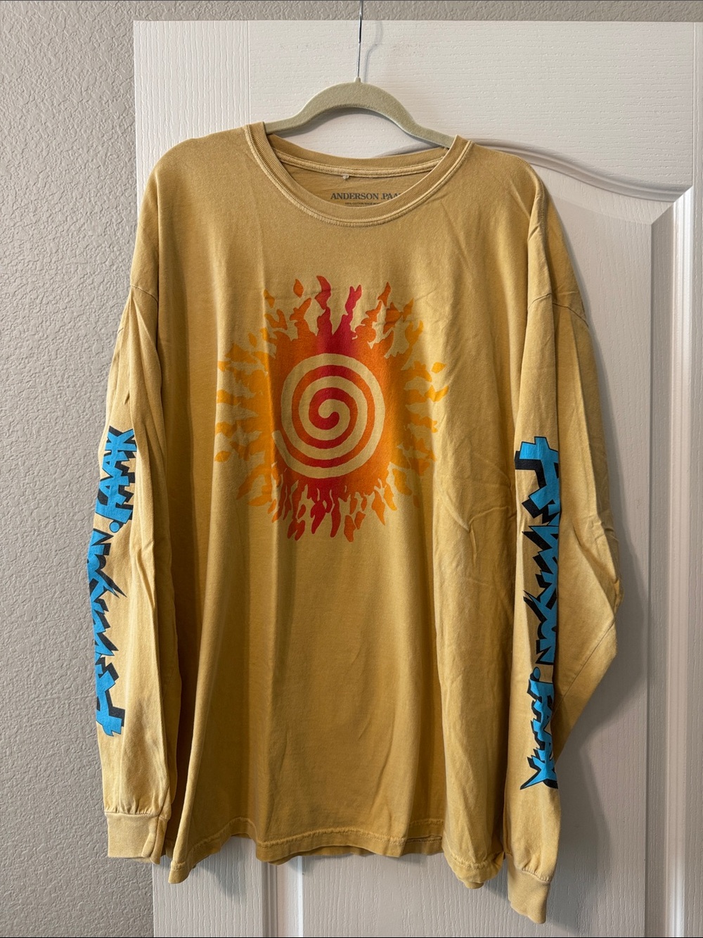 Anderson Paak Long-Sleeve Graphic Tee - Sun Spiral